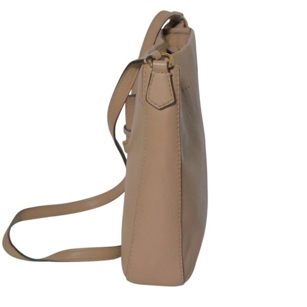Tory Burch Beige Leather Crossbody Bag with Tassel - Picture 4 of 15